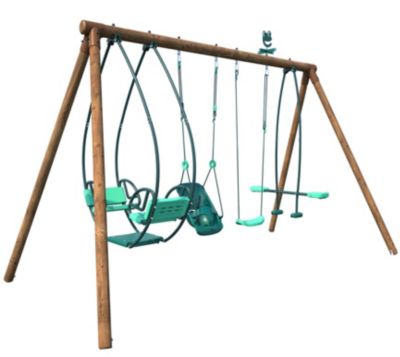 Portique Soulet Suzanne en bois marron