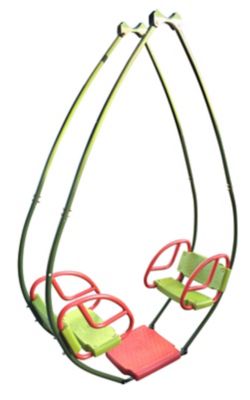 Siège balancelle 2 enfants pour portique de 2,20m Soulet