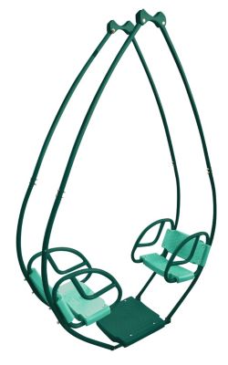 Siège balancelle 2 enfants pour portique de 2 20m Soulet