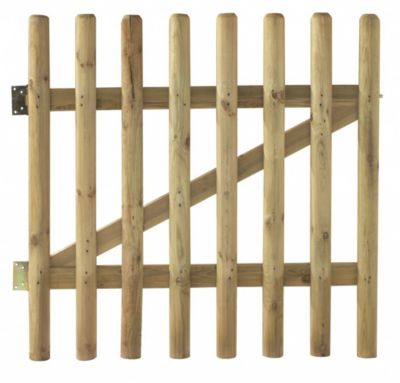 Portillon battant Buffalo .100 x H.100 cm naturel