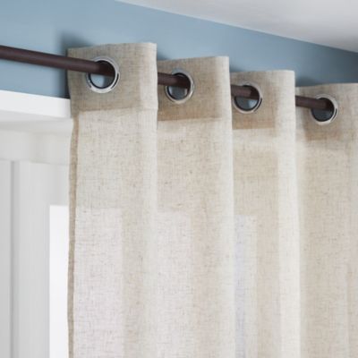 Voilage tamisant Rio naturel .140 x H.240 cm