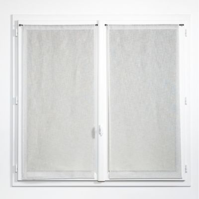 Paire de vitrage Pepite l.60 x H.120 cm