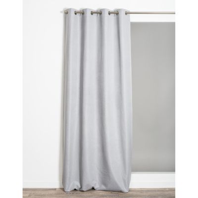 Rideau occultant Midnight gris L.260 x l.130 cm