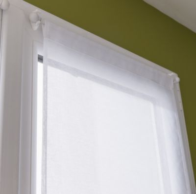 Paire de vitrages tamisant Leo .60 x H.90 cm