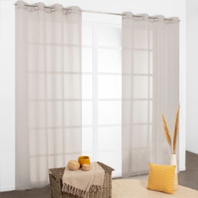 Voilage Ameo beige L.240 x l.140 cm JBY Creation