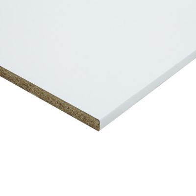 Image of Plan de travail stratifié blanc 180 x 60 cm ép.28 mm 3605094473791_CAFR