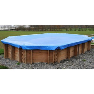 Bâche d'hivernage SUNBAY pour piscine Kariba 6,37 x 4,12 m