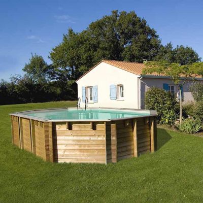 Piscine bois Sunbay Azul LDD 6 72 x 4 72 x h.1 46 m