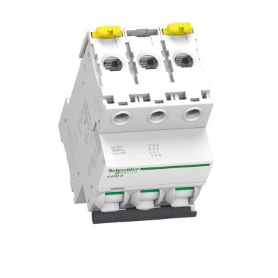 A9f75350 Disjoncteur Courbe D Triphasé 3p 10ka à Vis Schneider Electric Acti9 Ic60n