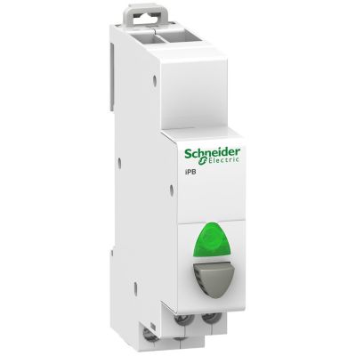 Acti9 iPB bouton poussoir lumineux 1 NO + voyant 12...48VCAVCC A9E18038