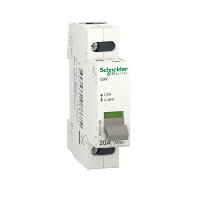 Acti9 iSW interrupteur de commande 1P 250VCA A9S60120