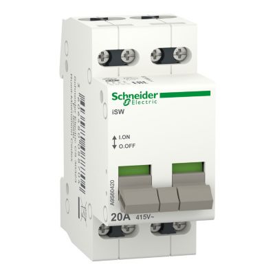 Acti9 iSW interrupteur de commande 4P 415VCA A9S60420