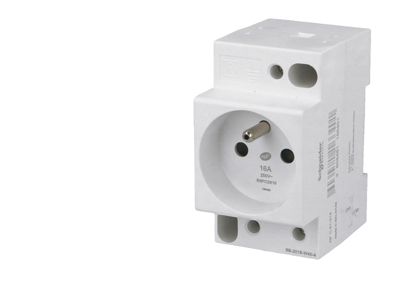 Prise de courant modulaire 2P+T Schneider Acti9