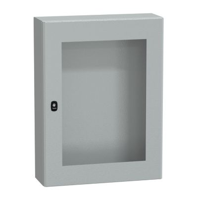 Nsys3d8620t Coffret Métallique étanche Ip66 800x600x200 Porte Vitrée Spacial S3d Schneider Electric