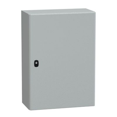 Nsys3d7525p Coffret Métallique étanche Ip66 700x500x250 Plaque Fournie Spacial S3d Schneider Electric - vue 2