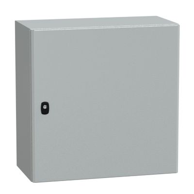 Nsys3d6630p Coffret Métallique étanche Ip66 600x600x300 Plaque Fournie Spacial S3d Schneider Electric