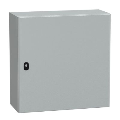 Nsys3d6625p Coffret Métallique étanche Ip66 600x600x250 Plaque Fournie Spacial S3d Schneider Electric