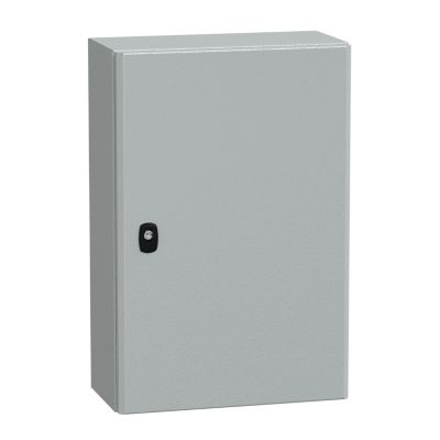 Nsys3d6420p Coffret Métallique étanche Ip66 600x400x200 Plaque Fournie Spacial S3d Schneider Electric