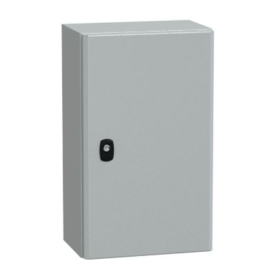 Nsys3d5320p Coffret Métallique étanche Ip66 500x300x200 Plaque Fournie Spacial S3d Schneider Electric
