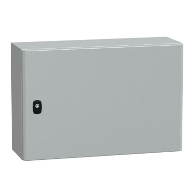 Nsys3d4620p Coffret Métallique étanche Ip66 400x600x200 Plaque Fournie Spacial S3d Schneider Electric
