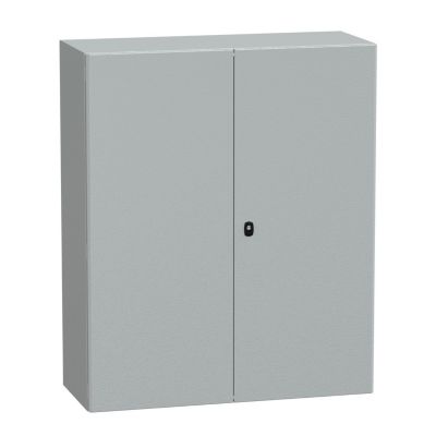 Nsys3d121040d Coffret Métallique étanche Ip55 1000x1000x400 2 Portes Spacial S3d Schneider Electric