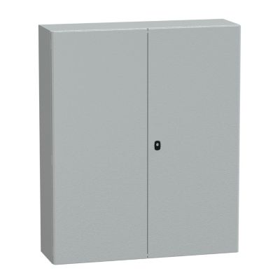 Nsys3d121030d Coffret Métallique étanche Ip55 1200x1000x300 2 Portes Spacial S3d Schneider Electric