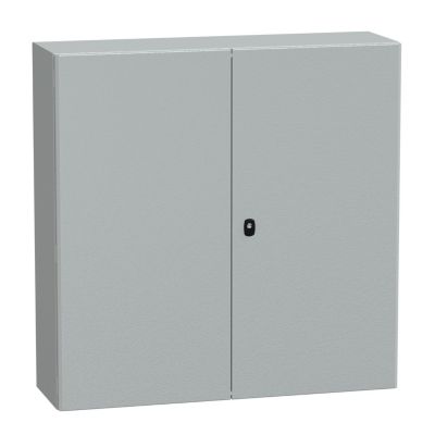 Nsys3d101030d Coffret Métallique étanche Ip55 1000x1000x300 2 Portes Spacial S3d Schneider Electric