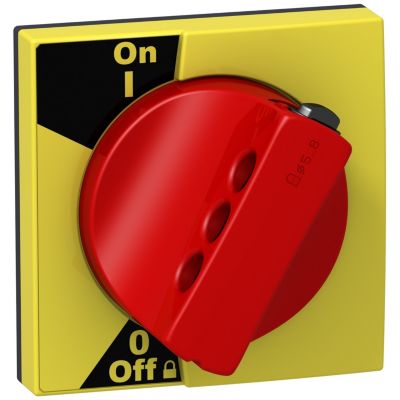 Adaptador mando+maneta rojo