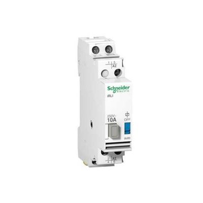 Relais inverseur 2P tension de commande 230 240 VCA 1F + 1OF Acti9 iRLI