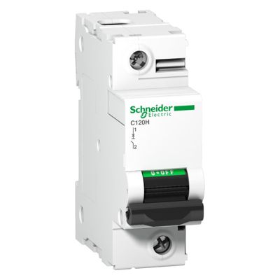 Disjoncteur Acti9 C120H Schneider Electric 1P Courbe C