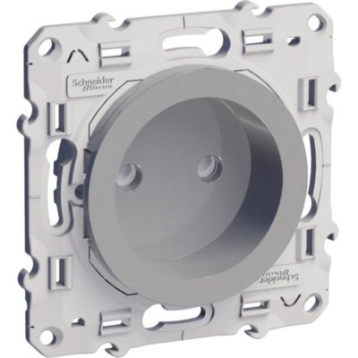Mécanisme prise sans terre Schneider Electric Odace aluminium
