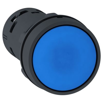Xb7na65 Schneider Bouton Poussoir Affleurant diamètre 22 1no+1nf Harmony Xb7