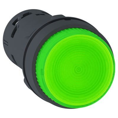 Xb7nw33b1 Schneider Bouton Poussoir Lumineux ø22 Led à Impulsion 1no 24v Harmony Xb7 - vue 2