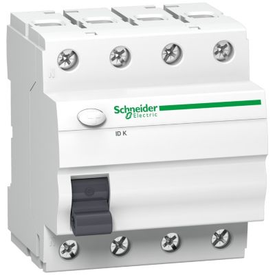 Schneider Electric Interrupteur différentiel 4P 30 mA Type AC Acti9 A9Z05440