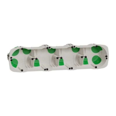 Schneider Electric Boîte Cloison Sèche 4 Postes