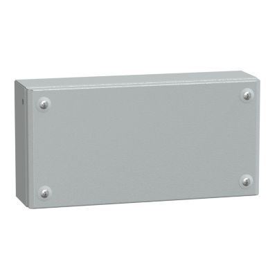 Nsysbm20308 Schneider Spacial Sbm Boite étanche Ip66 En Acier 200x300x80mm Couvercle Plein