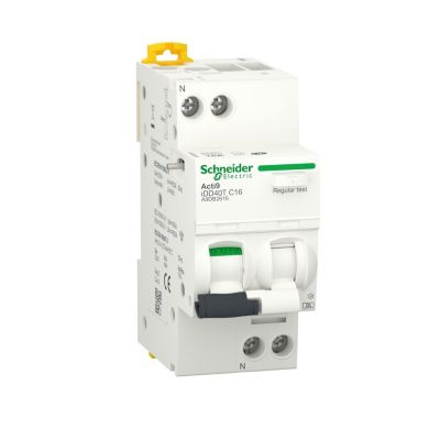 A9d21616 Disjoncteur Différentiel 30ma 1p+n 6ka Type A Non Auxiliarisable Vigi Schneider Idpn