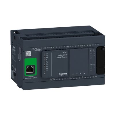 Modicon M241 contrôleur 24E/ PNP ports Ethernet+2 série 24VCC
