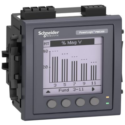 PowerLogic centrale de mesure PM5331 Modbus mémoire 2E2S relais MID METSEPM5331