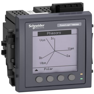 PowerLogic Centrale de mesure PM5561 Ethernet+RS485 Mémoire 4E2S MID METSEPM5561