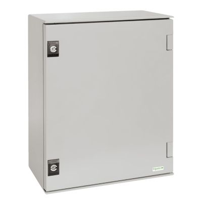 PanelSet PLM Coffret polyester 847x636x300+chassis metallique IP66 Ral 7035 NSYPLM86PG