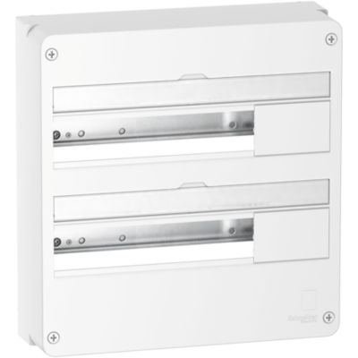 Resi9 Coffret en saillie 2 rangées 36 modules RAL 9003 R9H18402