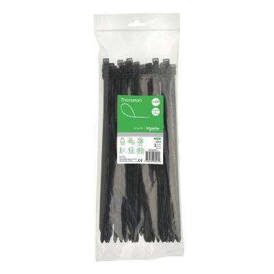 Schneider Collier De Fixation Pour Cable Electrique 300x7 6mm Nylon Lot De 100 Colliers Serre câbles