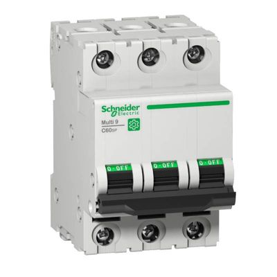 Disjoncteur miniature Multi9 C60SP Schneider Electric 3 pôles 10kA / Courbe C Norme UL1077