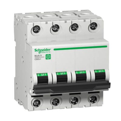 Disjoncteur miniature Multi9 C60SP Schneider Electric 4 pôles 10kA / Courbe C Norme UL1077