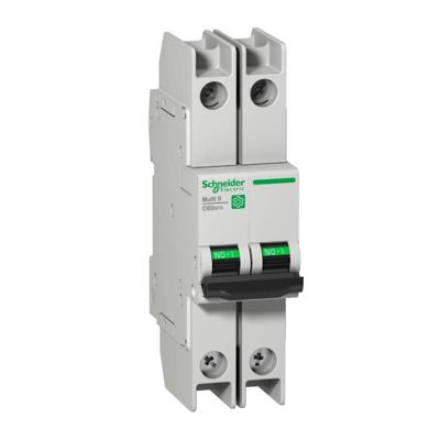 Disjoncteur Ring Multi9 C60BPR Schneider Electric 2 pôles 10kA / Courbe C Norme UL489