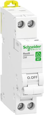Disjoncteur peignable courbe C phase + neutre 16A Schneider Electric Resi9 XP