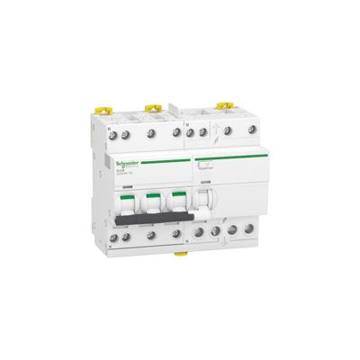 Disjoncteur différentiel 25A - iDD40N Acti9 - 10kA - courbe C - 3P+N - 30mA - Type AC