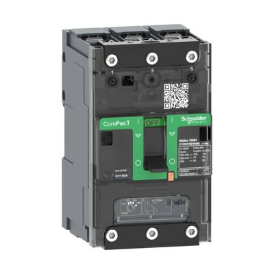 Disjoncteur ComPacT NSXmB Schneider Electric TM D 3P 25kA Borne à cosses