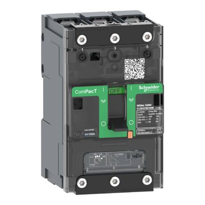 Disjoncteur ComPacT NSXmF Schneider Electric TM D 3P 36kA Borne à cosses